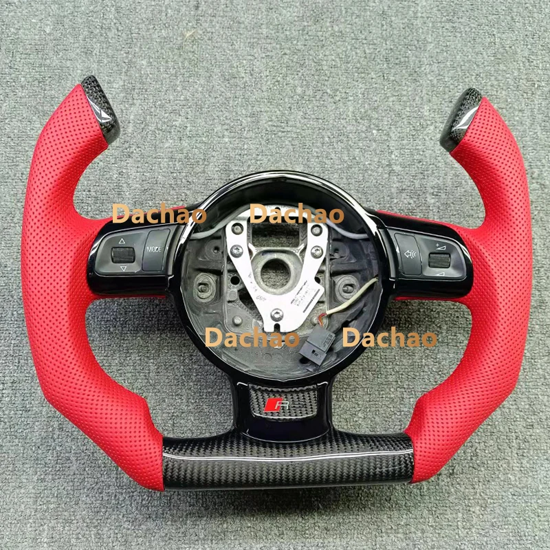 

Real Carbon Fiber Steering Wheel for Audi R8 2010 2011 2012 2013 2014