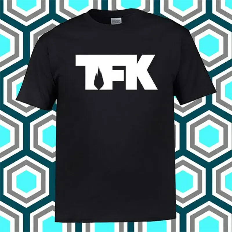 Футболка мужская черная с логотипом тысячи футов цвет черный