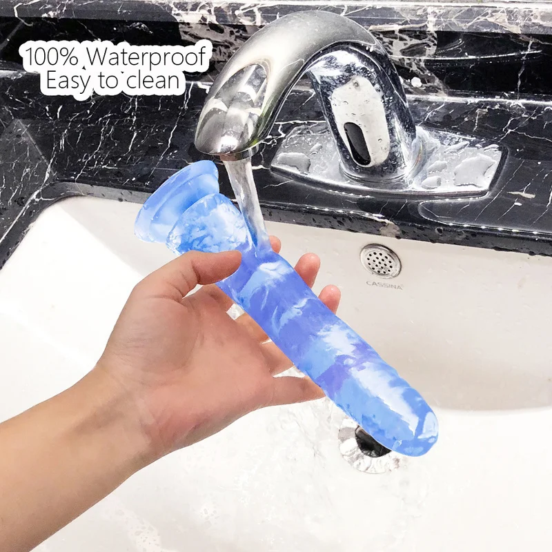 Страпон фаллоимитатор Для лесбийских пар присоска с металлическими кольцами