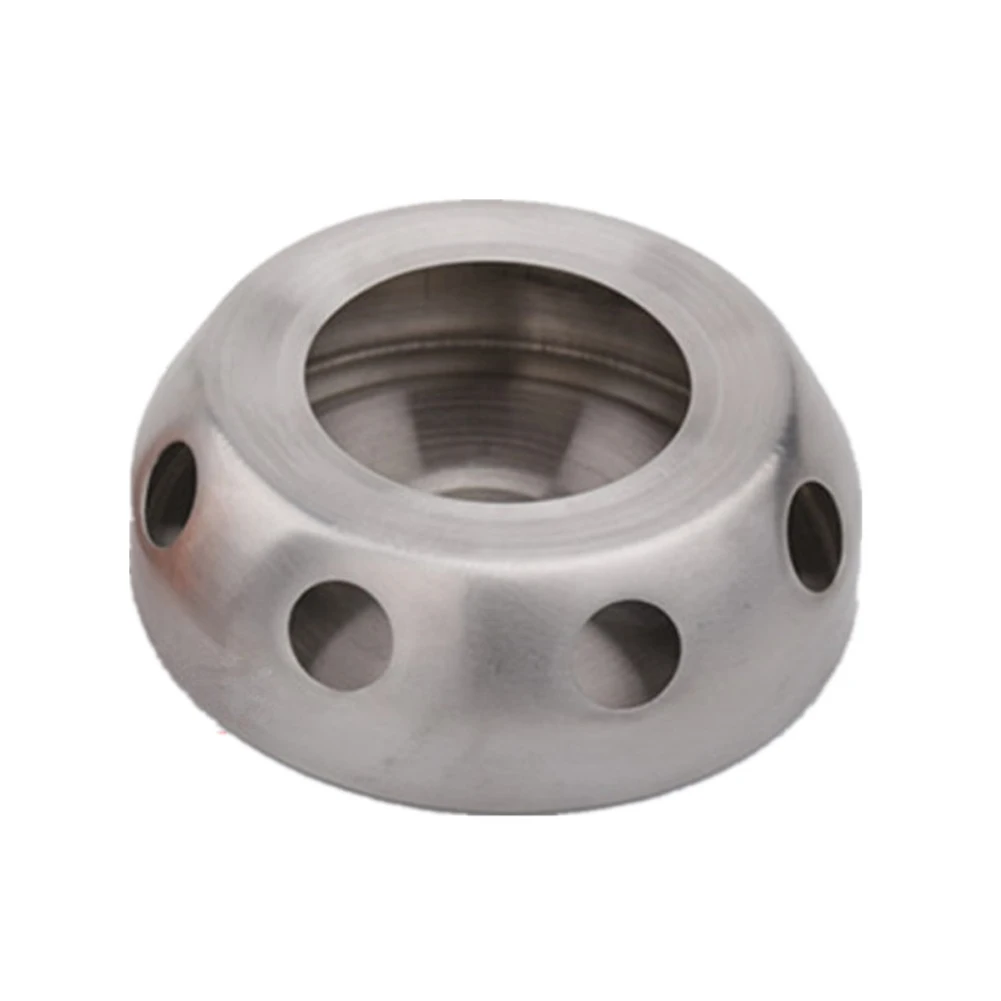 

Stainless Steel Office Coffee Teaware Stove Candle Heating Base Teapot Warmer Practical Detachable Home Round Silver Holder