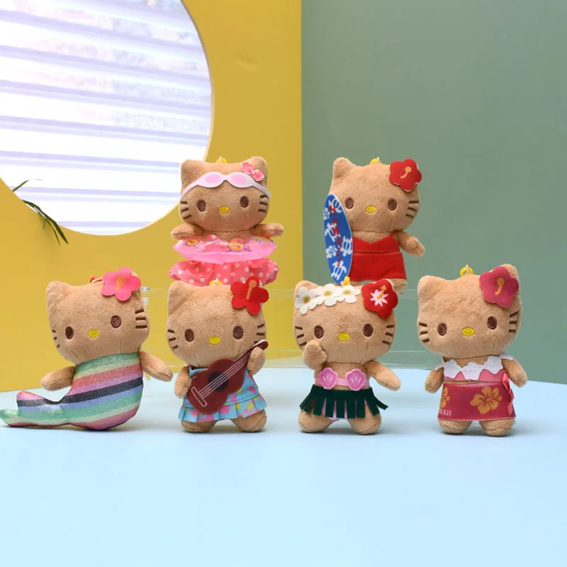 Новый мультяшный телефон Гавайский пляж круг для плавания серфинг Черный кот