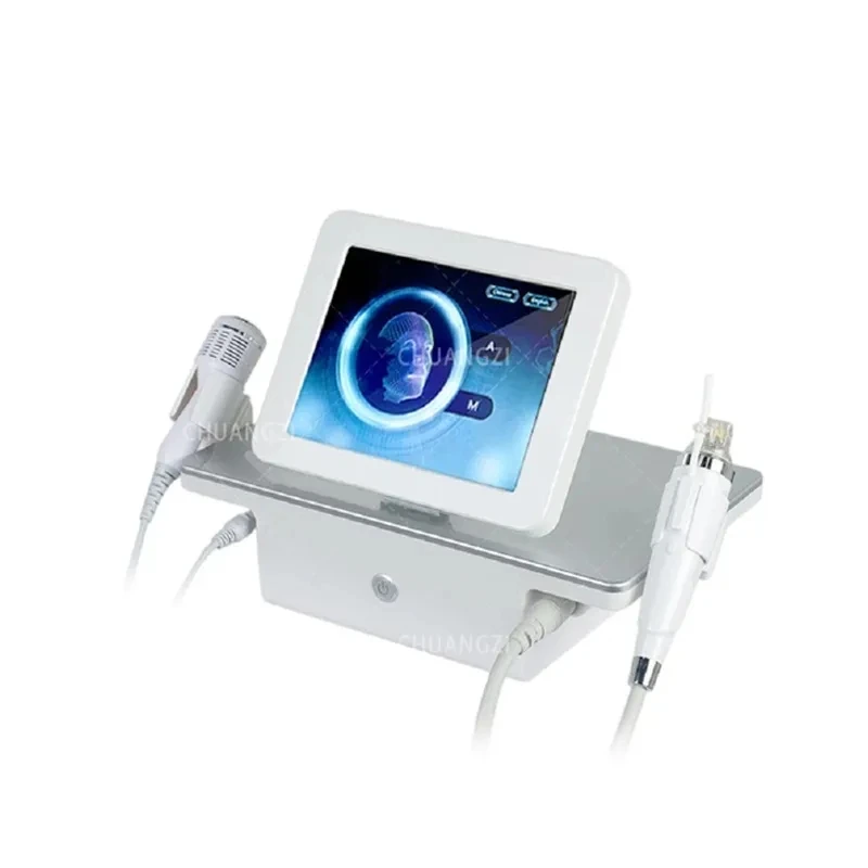 

2023Microneedling frazionato Rf 2 IN 1 Morpheus 8 MicroNeedle smagliature rimozione dell'acne lifting del viso con manico freddo