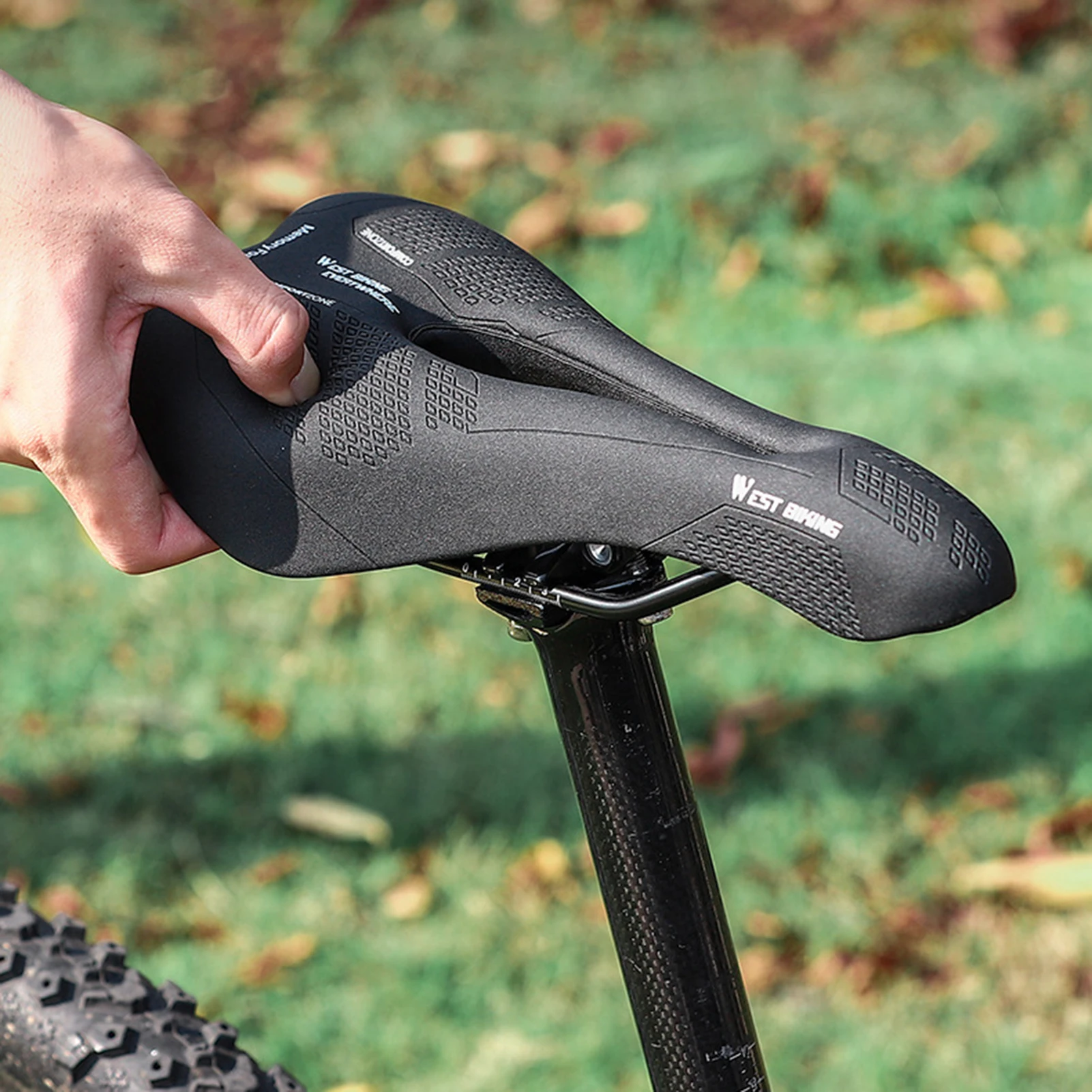 

Дышащая ажурная подушка на сиденье велосипеда для мужчин и женщин