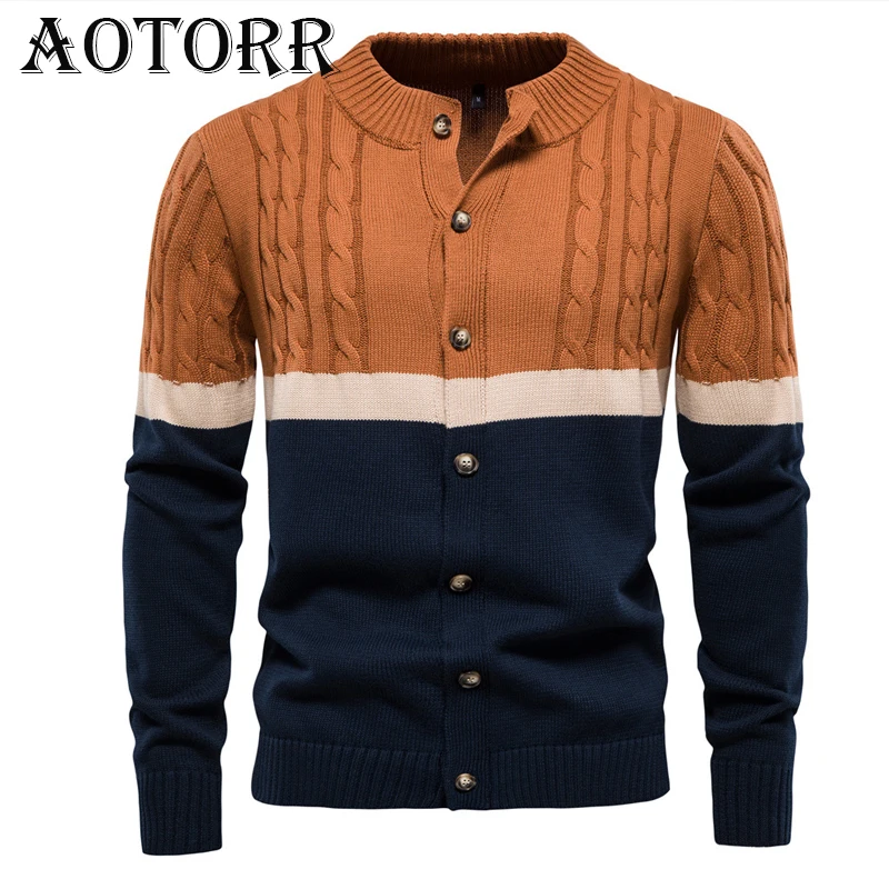 Корейский модный осенний мужской повседневный Винтажный стиль зимняя мужская