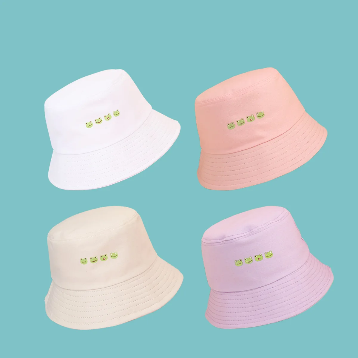 Панама с четырьмя лягушками для мужчин и женщин модная пляжная шляпа от солнца