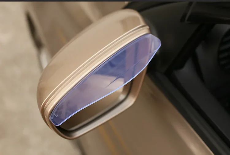 Автомобильное зеркало заднего вида с защитой от дождя 2 шт. перегородка