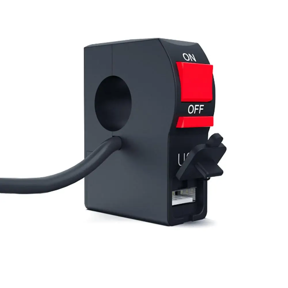 

Universal Motorcycle Handlebar Start Flameout Switch On Off Button With Usb Charger Headlight Indicator Switch Drop Shipping
