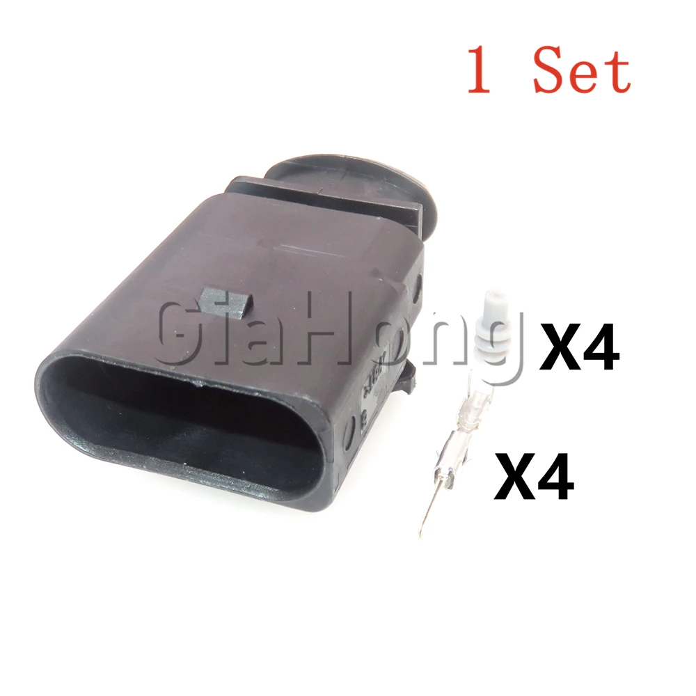 

1 комплект 4-сторонних автозапчастей 1J0973804 1J0973704 8K0973704 Автомобильный датчик кислорода s-образный разъем для VW Audi автомобильный Впускной датчик давления