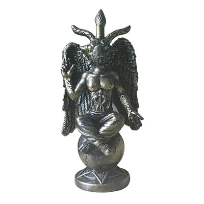 

Pacific Giftware Goat Baphomet Satanism Sabbatic Satan Devil Meditation Goat Statue Sheep Head Sculpture
