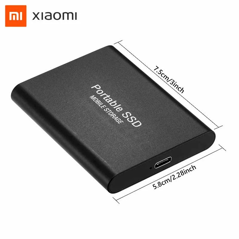 xiaomi 100% Original SSD External Hard Drive 2TB 1TB HD External USB Hard Drive Storage for Cellphones Desktop Laptop Hot Sales images - 6