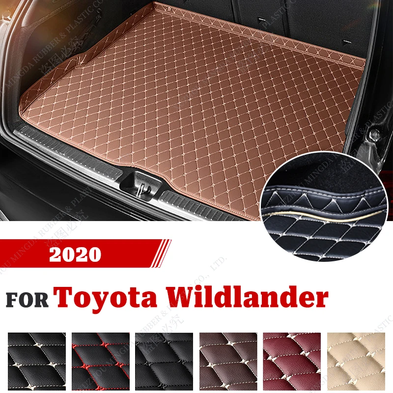 

Высококачественный кожаный коврик для багажника автомобиля для Toyota Wildlander 2020, пользовательские автомобильные аксессуары, украшение интерь...