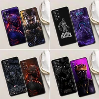 marvel studios black panther phone case for samsung galaxy a72 a52 a53 a71 a91 a51 a42 a41 note 20 ultra 8 9 10 plus cases cover