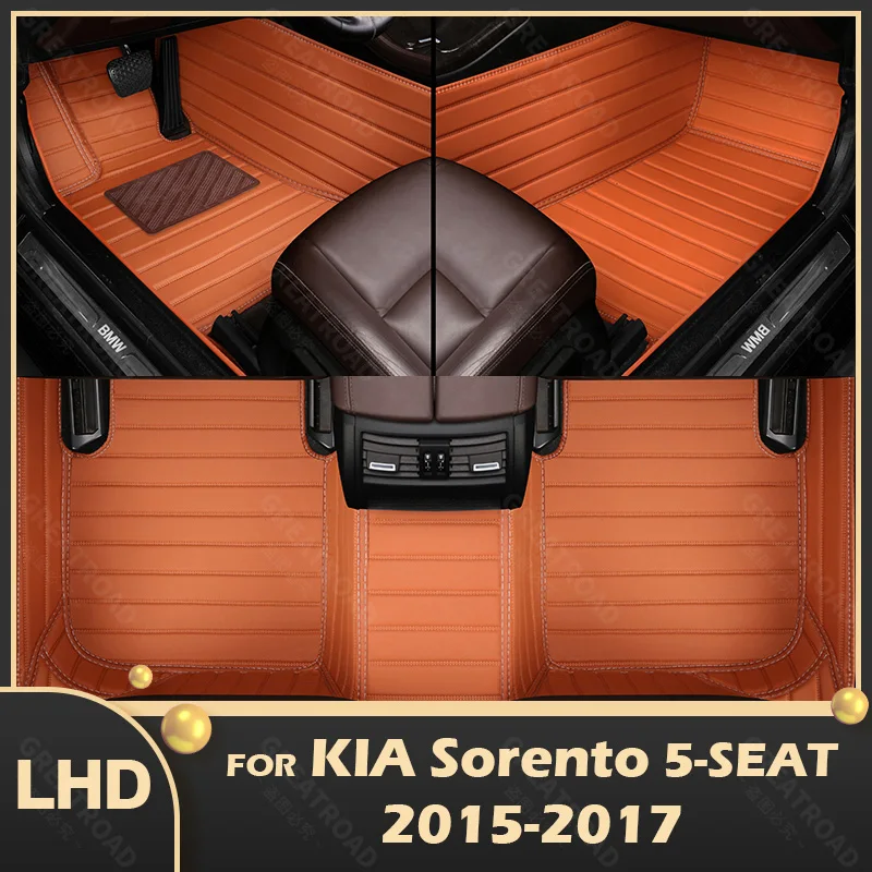 

Автомобильные коврики MIDOON для KIA Sorento (пять сидений) 2015 2016 2017 индивидуальные автомобильные подставки для ног