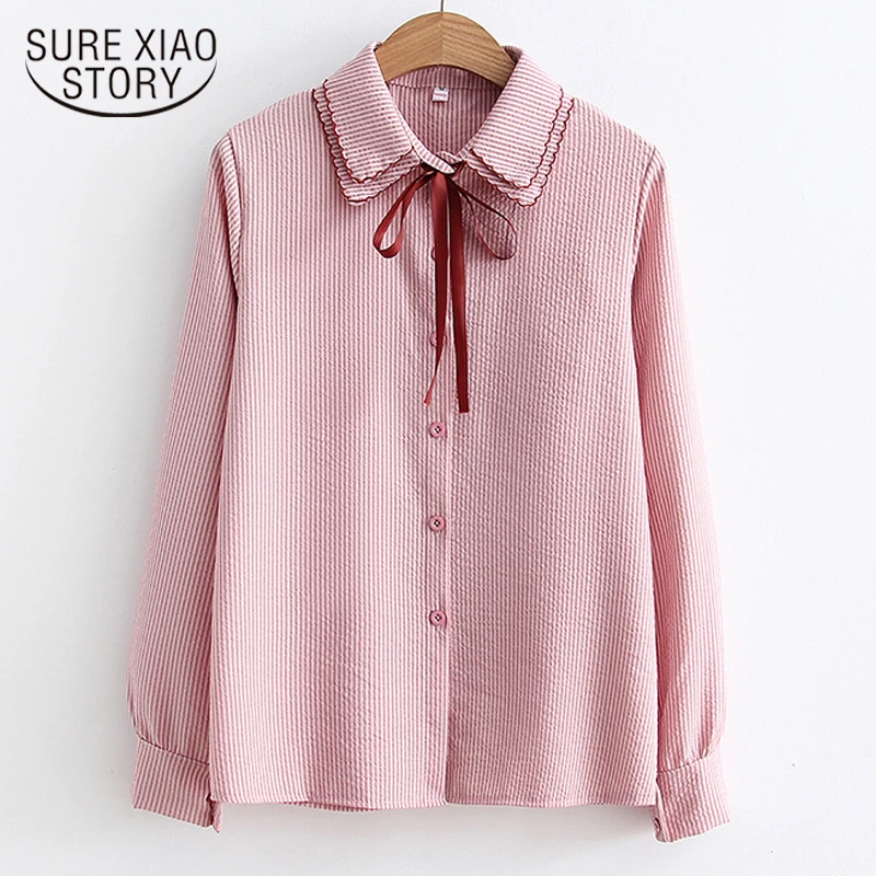 

2021 womens tops and blouses Casual tops women shirts blusas mujer de moda women long sleeve shirts white blouse 3142 50