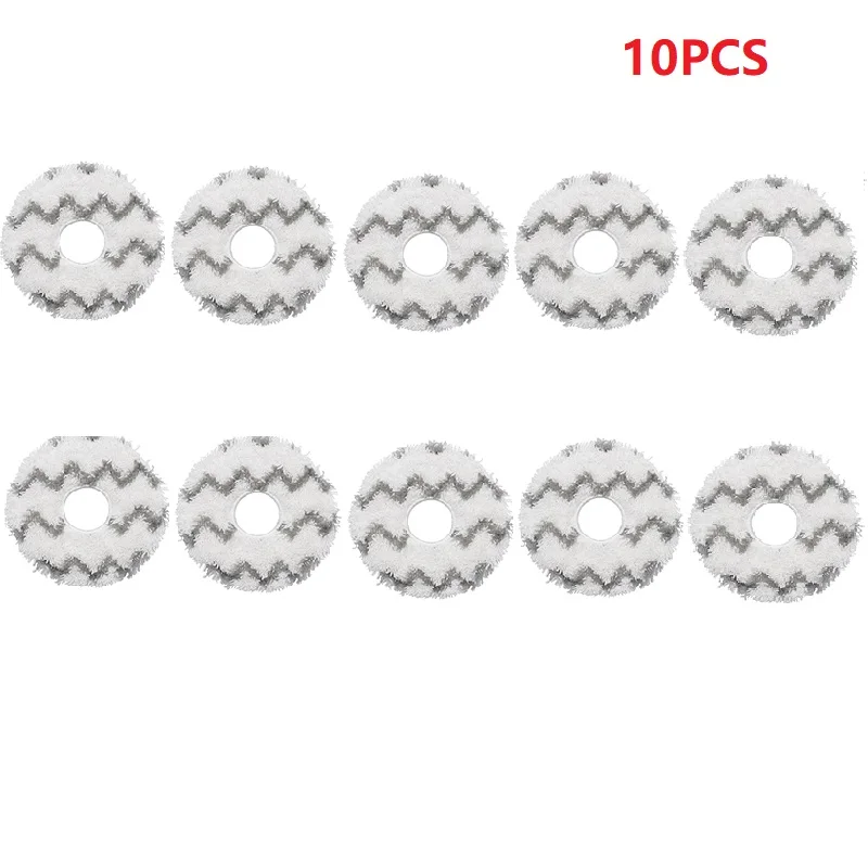 

10Pcs Replacement Accessories Twisted Mop Cloth for Ecovacs Deebot X1 Omni Turbo Robot Vacuum Cleaner Parts