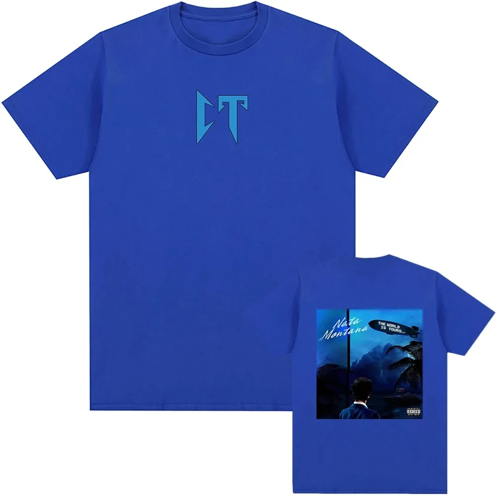 Natanael Cano Nata Montana Хлопковая Футболка Унисекс