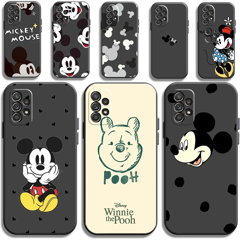 

2022 Disney Phone Cases For Samsung Galaxy M11 12 S8 S9 S10 S20 S20FE S21 S21Plus S21 UItra Back Cover Soft TPU Funda Carcasa