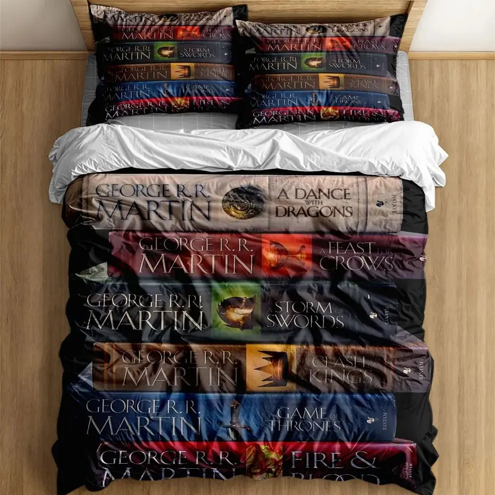 Песня льда и огня комплект пододеяльников без простыни King Queen Double Full Twin