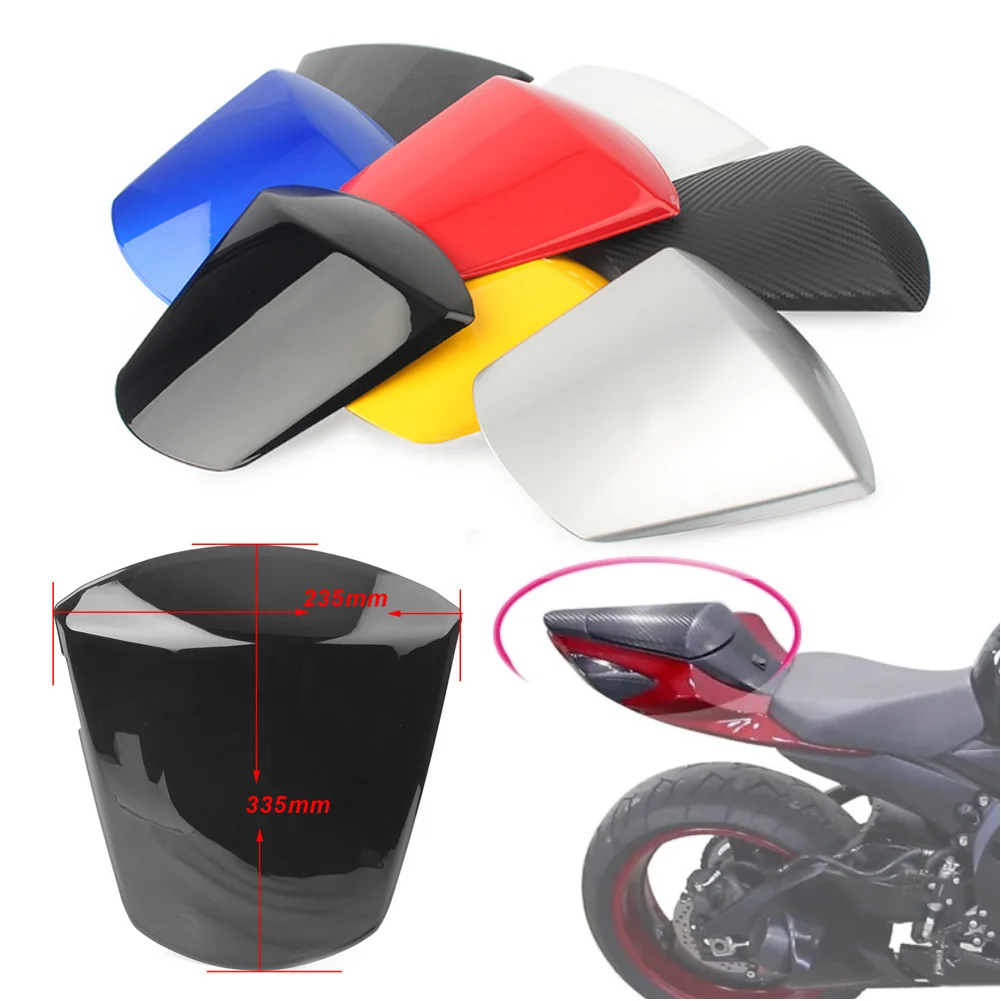 

For Suzuki GSX-R GSXR 600 750 GSXR600 GSXR750 2011-2017 K11 Motorcycle Pillion Rear Seat Cover Passenger Cowl Solo Fairing