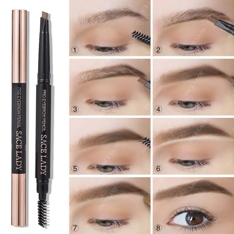 

Brow Eyebrow Pen With Brush Eye Brow Tattoo Pen Eyebrow Enhancer Waterproof Eyebrow Pencil Automatic Eye Brow Pencil Eye Brow