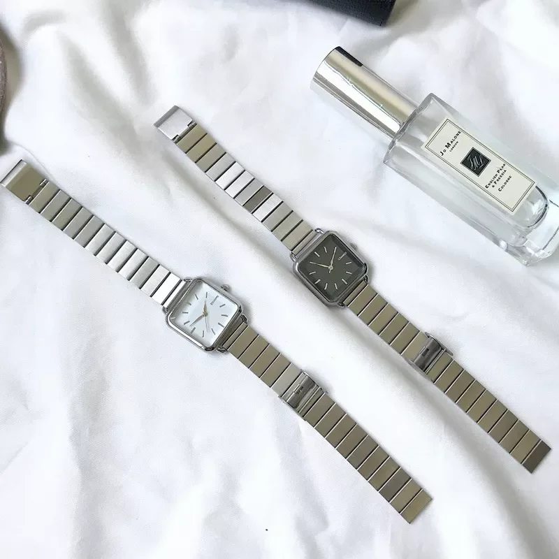 

Silver Women Watches Ulzzang Brand Exquisite Stainless Steel Ladies Wristwatches Fashion Minimalist Female Quartz Clock