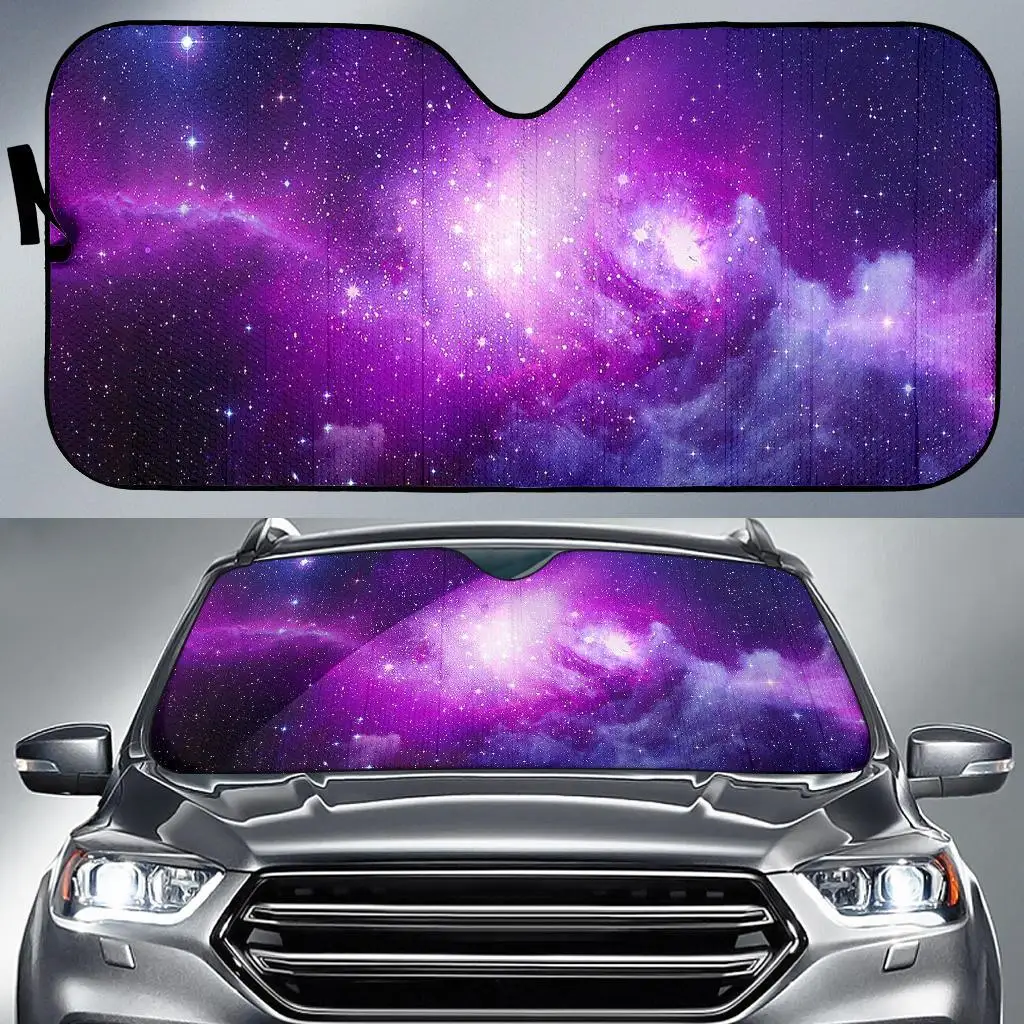 

Фиолетовый солнцезащитный козырек Starfield Galaxy Space Print