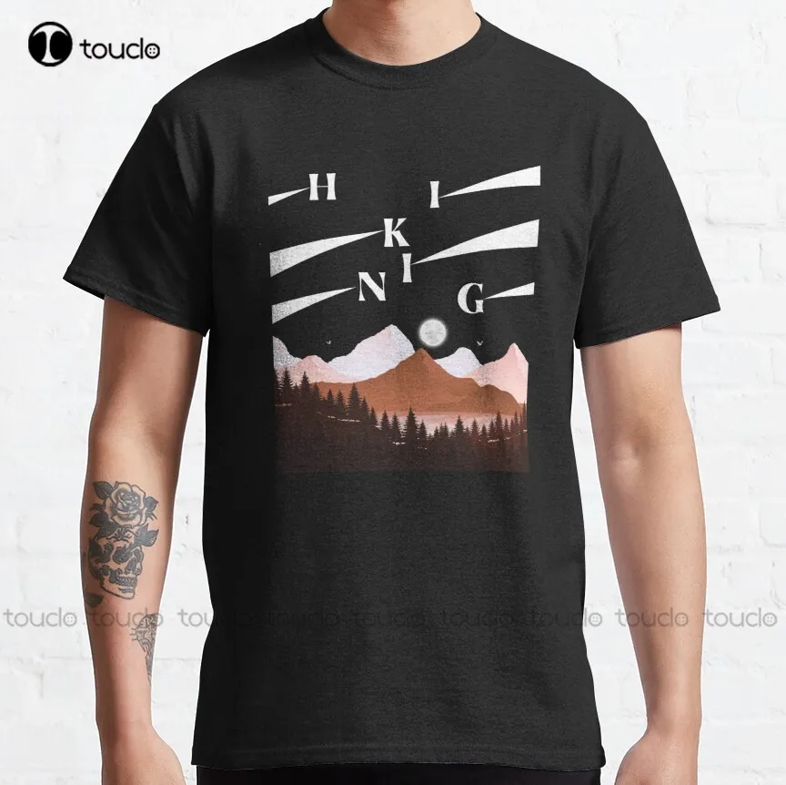 

Hiking Keeps Memories For Good Daring To Have A Challanging Life Classic T-Shirt Women Tshirts Loose Fit Gd Hip Hop Xs-5Xl Retro