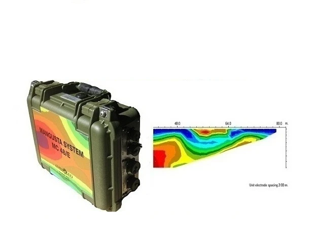 

Seismic Recording Survey Mangusta System Mc 24/144E Multichannel Electrical Imaging System