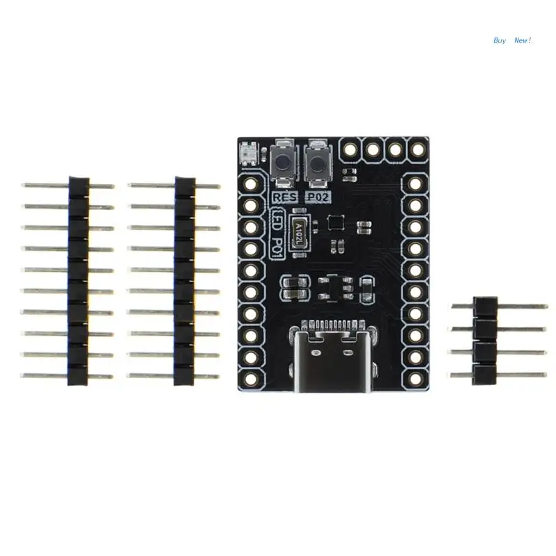 

Гибкое управление питанием WS2812 T-HC32 MCU Малый размер HC32L110B6 CSP16 макетная плата для UART IC2SPI KeilIAR