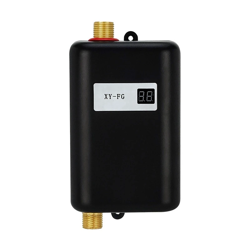 3800W Electric Water Heater Instantaneous Tankless Instant Hot Water Heater Shower Flow Water Boiler 220V