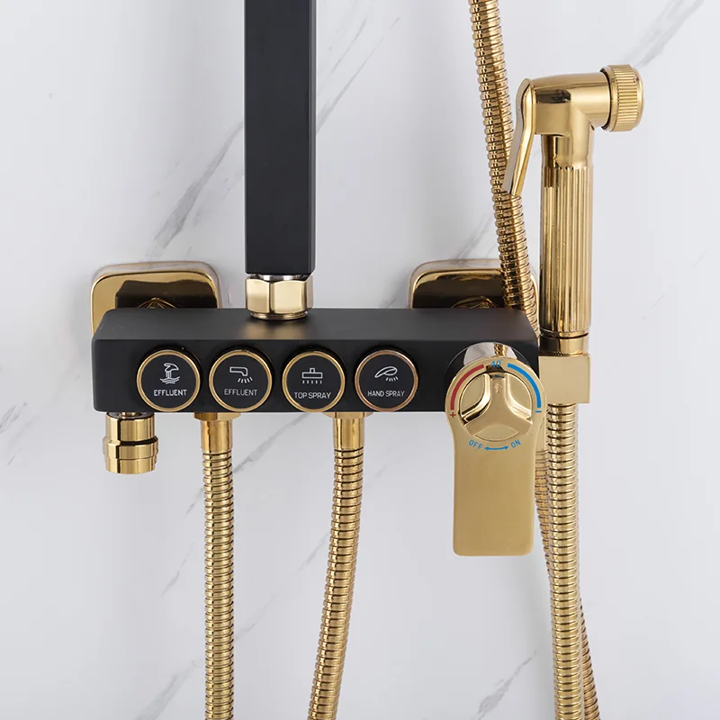 Современная система горячего и холодного душа смеситель для набор смесителей