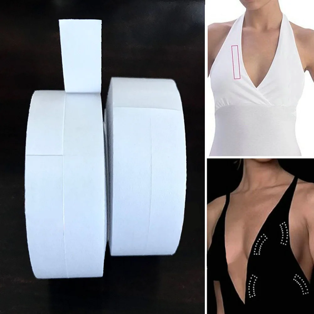 Safe Tape Breast Bra Strip Dress Toupee Fashion Adhesive Wig Lingerie Body Secret Clear Waterproof Double Sided |