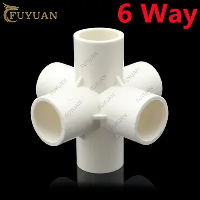 

20/25/32/40/50 мм соединитель из ПВХ 3/4/5/6-ходовой трехмерный DN15/20/25/40 фитинги для водоснабжения соединительная пластик