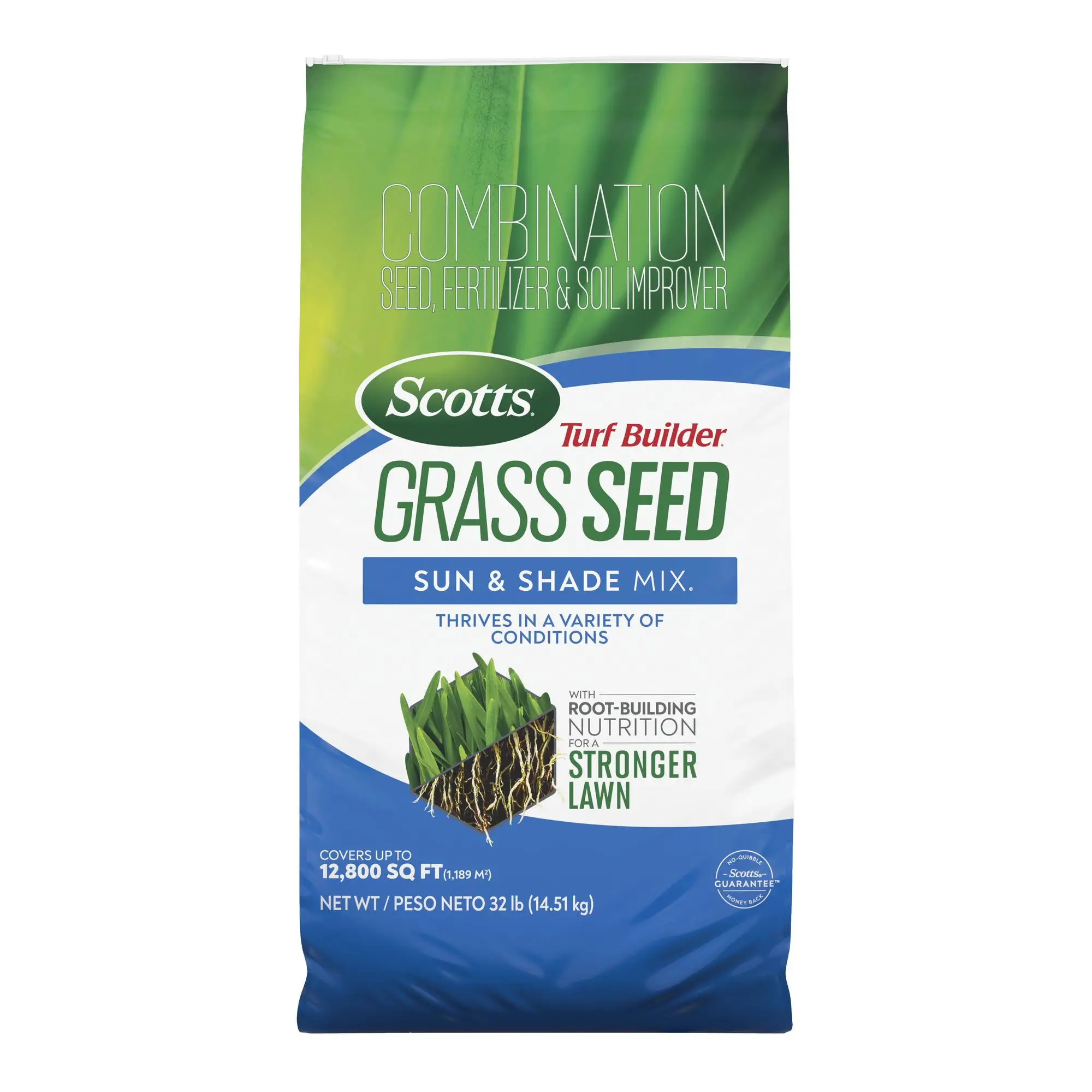 

Scotts Turf Builder Grass Seed Sun & Shade Mix, 32 lb.