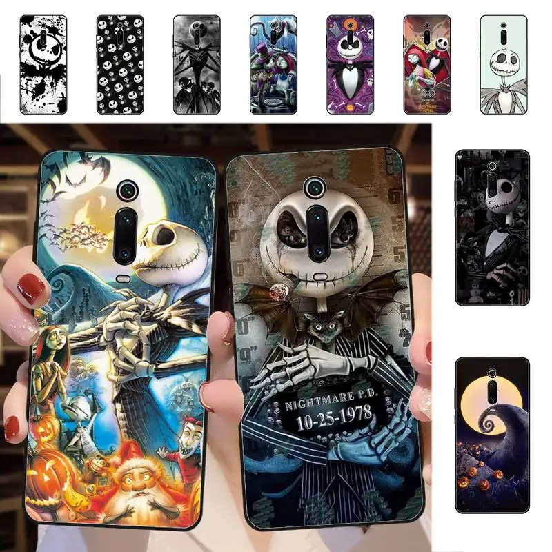 

Disney The Nightmare Before Christmas Phone Case for Redmi 5 6 7 8 9 A 5plus K20 4X 6 cover