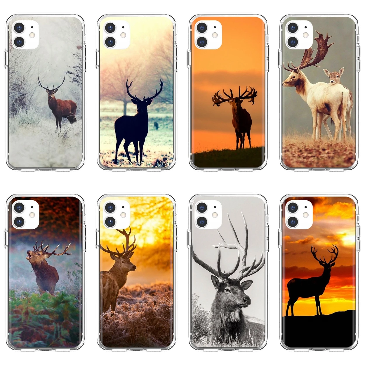Дешевый силиконовый чехол для телефона The-Sunset-wild-deer Huawei Nova 2 2i 3 3i Y3 Y5 Y6 Y7 Y9 Prime 2015 2016