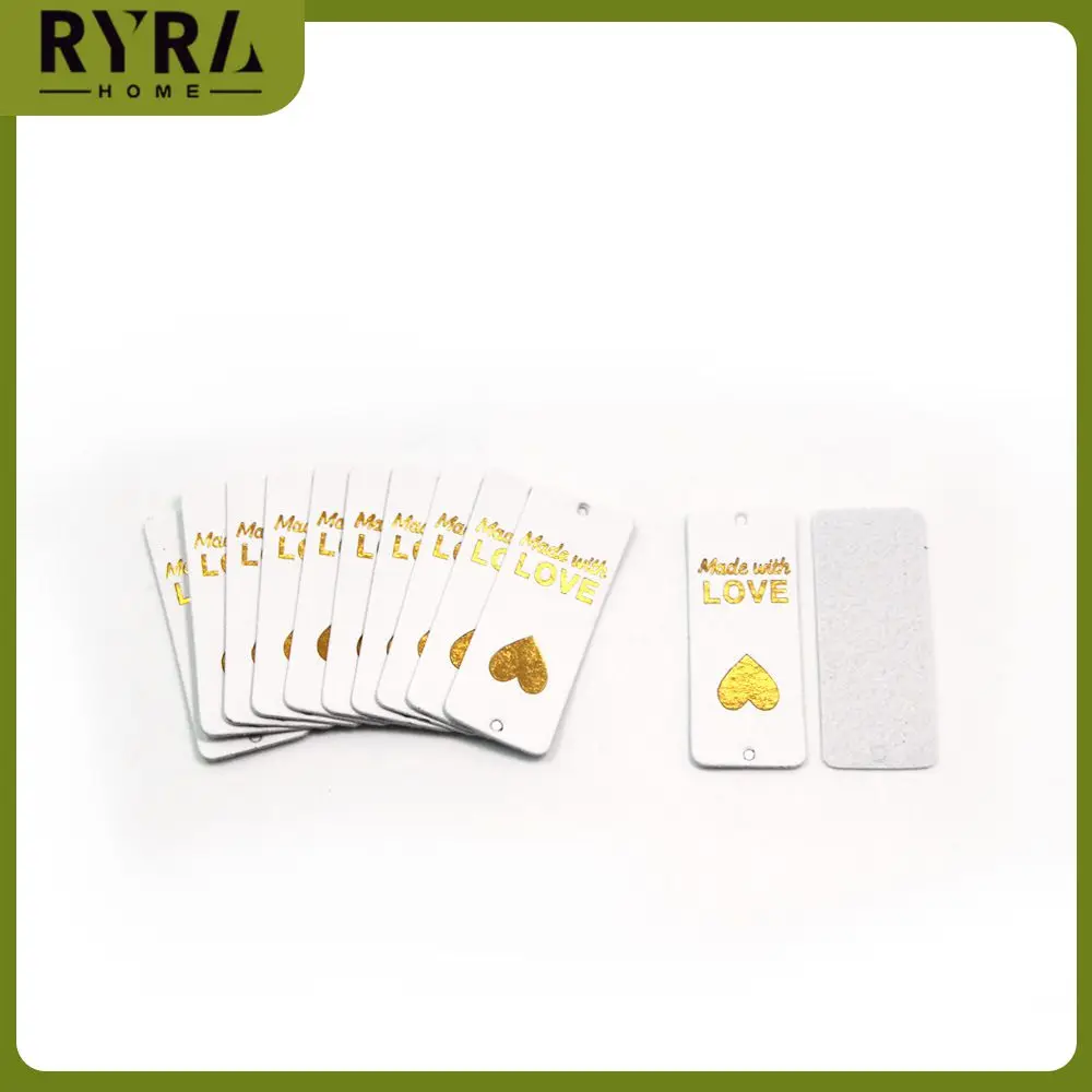 

Love Leather Label Can Be Used For A Long Time. Not Easily Damaged Leather Sewing Accessories Label As A Christmas Gift