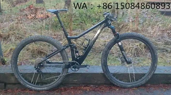 Фото Рама для горного велосипеда 27.5plus 29er, из углеродного волокна, стандартная конструкция XC, прочная, для езды по бездорожью. №1