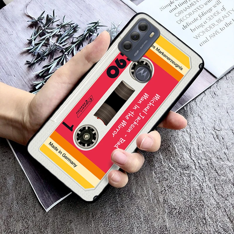 Кассета в стиле ретро для Moto Edge 50 40 Pro 30 Ultra Neo Fusion G Power Stylus Play E32 E20 E40