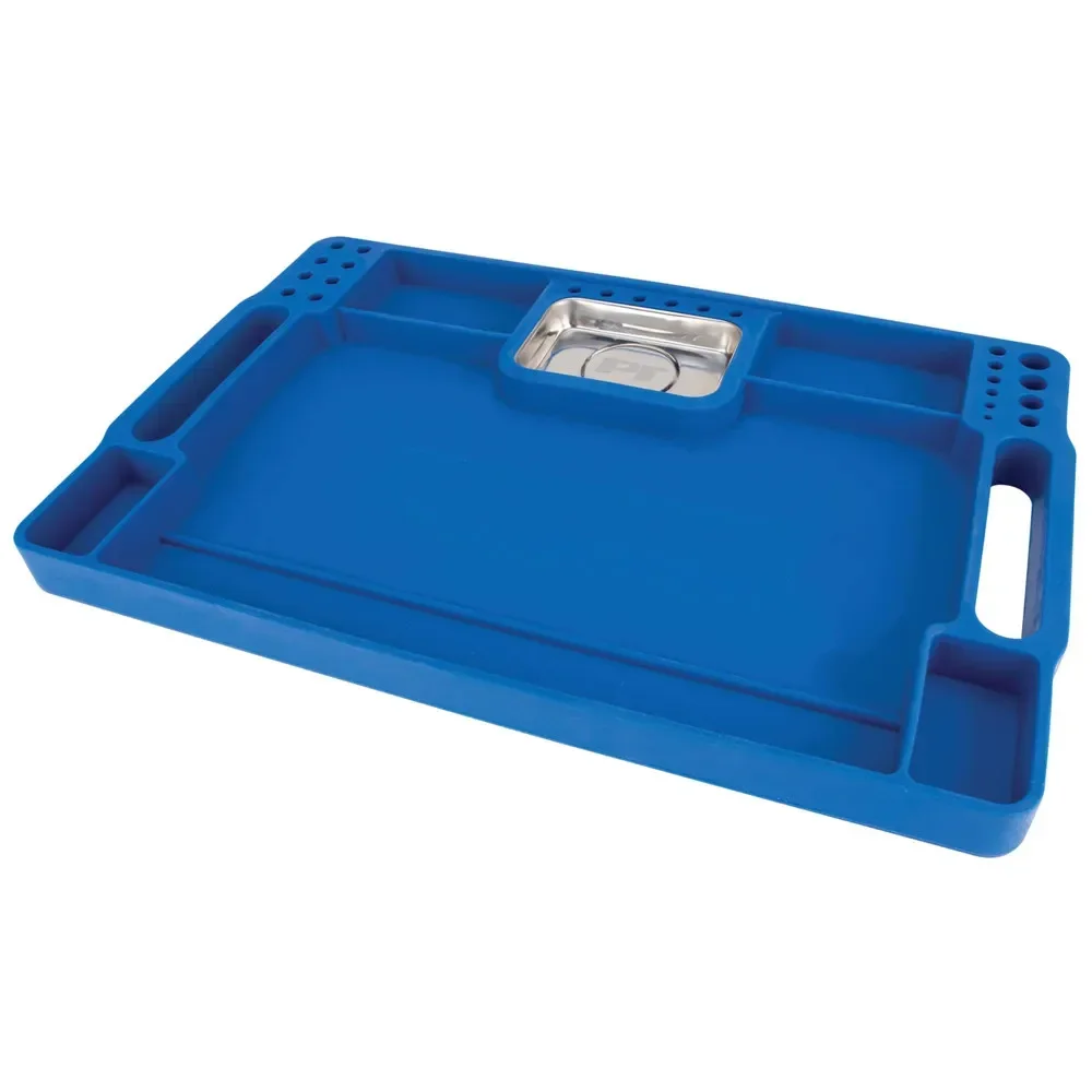 

Нескользящие силиконовые лотки для инструментов Flexibles, автомобильный гибкий силиконовый лоток для инструментов, держатель для хранения инструментов для ремонта, работы по ремонту автомобилей