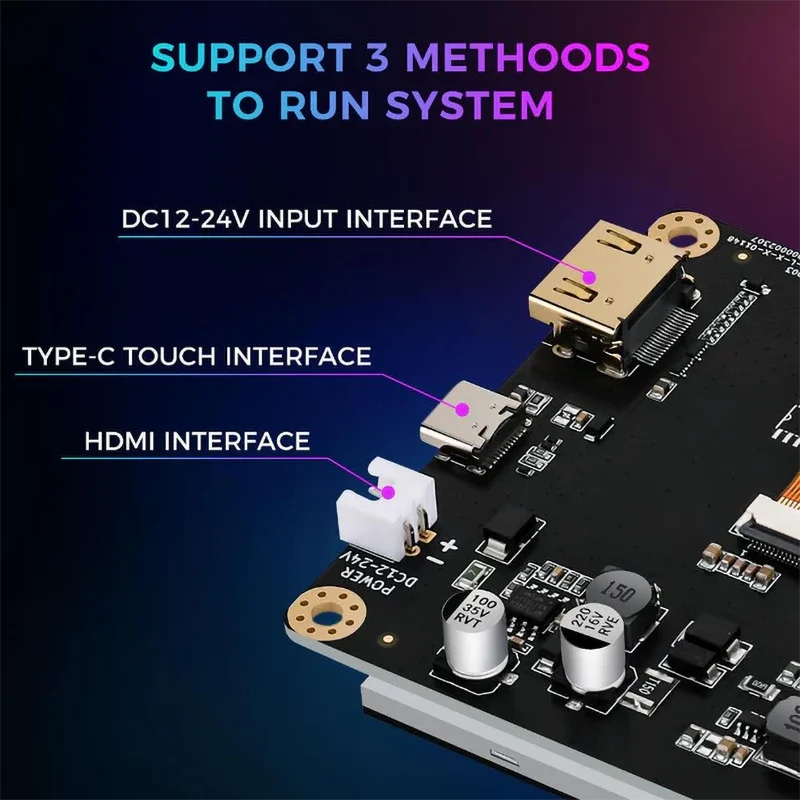 SV08 IPS50 5-дюймовый емкостный ЖК-экран Klipper