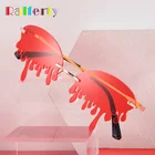 Ralferty Винтаж слезы солнцезащитные очки для женщин модные 2020 декоративные женские солнцезащитные очки вечерние Готический Стиль Панк рейв очки
