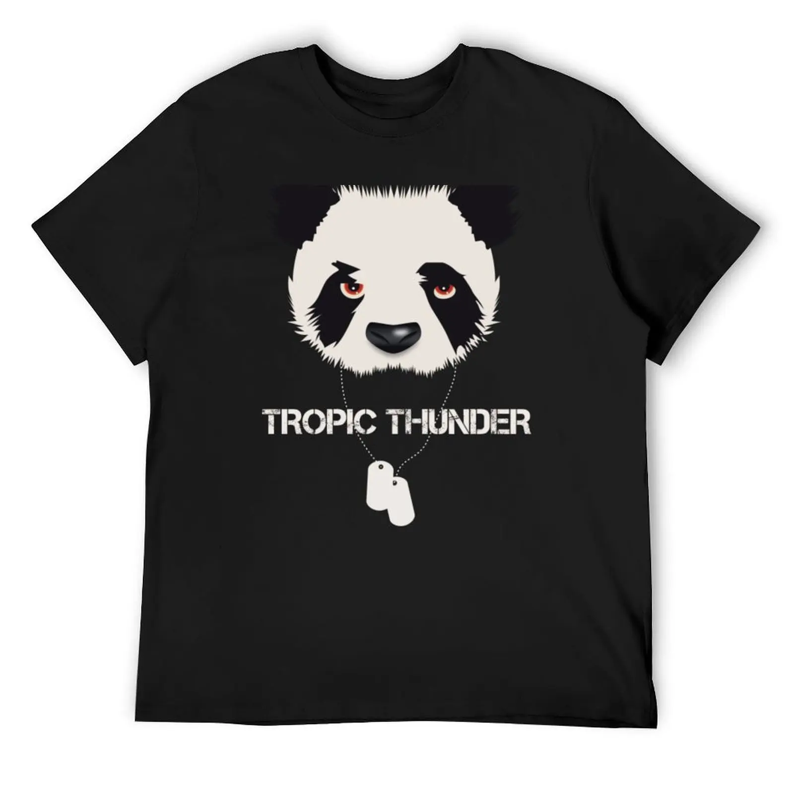 Тропик Гром - альтернативный постер фильма футболка заготовки аниме вещи мужские