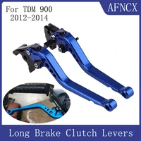tdm900 fits for yamaha tdm 900 2012 2013 2014 motorcycle accessories adjustable long brake clutch levers