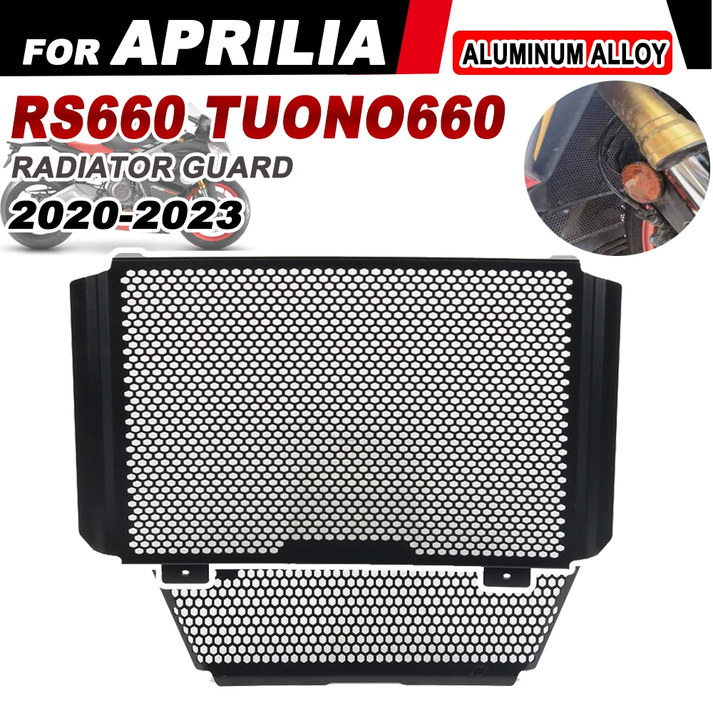 

RS TUONO 660 Motorcycle Radiator Guard Grille Cover Protector Oil Cooler Guard Cover for RS660 TUONO660 2020 - 2023 Accessories