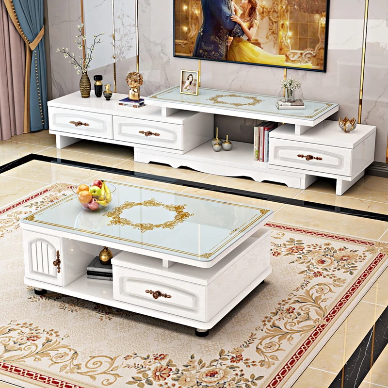 Скандинавская Современная Белая ТВ-тумба для хранения напольная Милая стойка