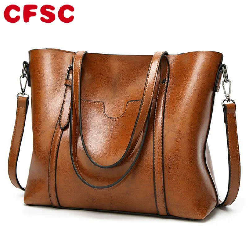 

Сумка на плечо для женщин, саквояж кросс-боди из вощеной кожи, Роскошный дизайнерский чемоданчик