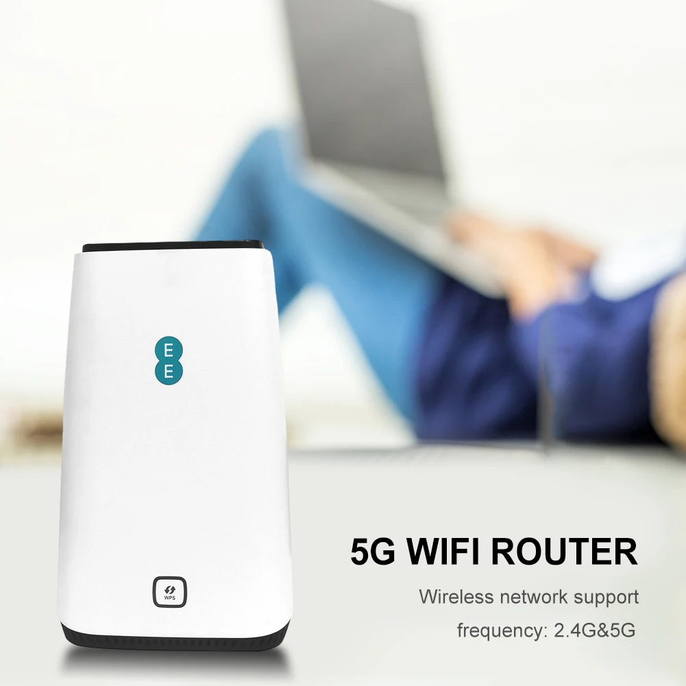 

5G Wireless Router Support RJ45 LAN Port Network Router 2.4G&5G Wireless Gigabit Router 802.11ac for Home Office Network Device