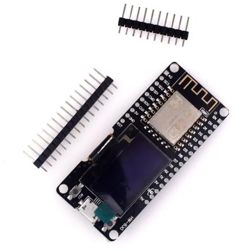 

1pcs ESP8266 ESP-12F WIFI Module Wireless CP2102 Development Board 0.96 inch OLED Display with Pin for Anrduino NodeMCU WeMos