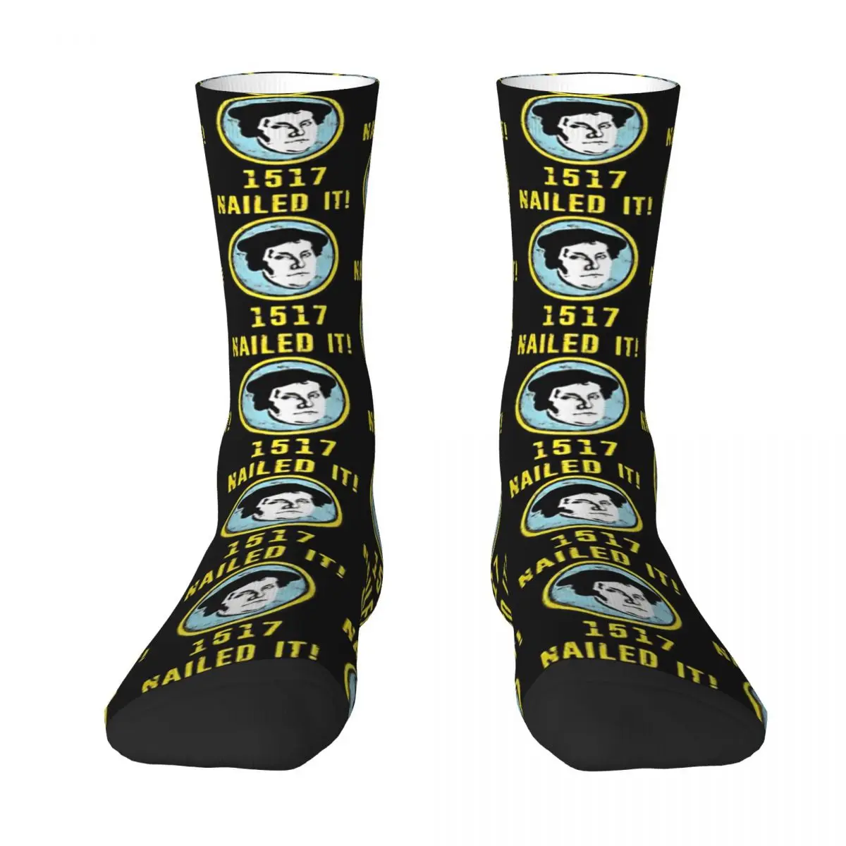 Martin Luther Nailed It 1517 Protestant Reformation 500 Years (1) Adult Socks Unisex socks,men Socks women Socks